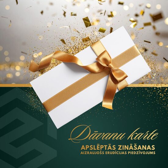 Dāvanu karte - komandas dalība ONLINE spēlē